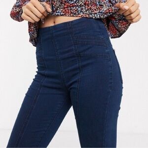 Free People We The Free Feel Alright Skinny Jeans Pull On Jeggings Size 27